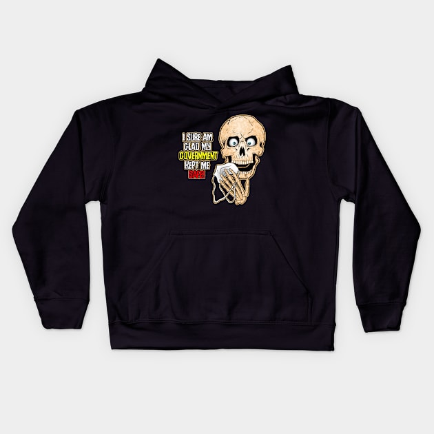 Protected Kids Hoodie by the Mad Artist